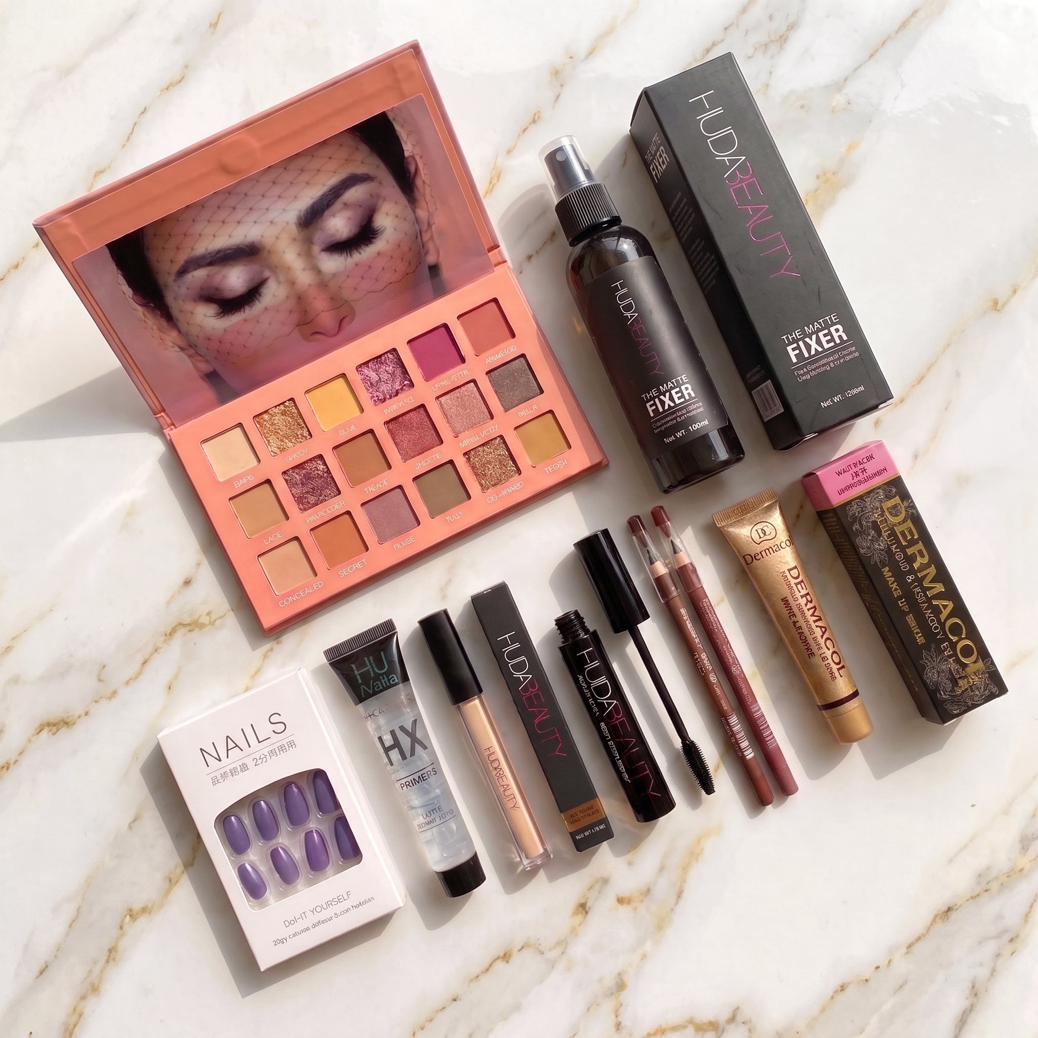 12-Piece Complete Makeup & Beauty Kit