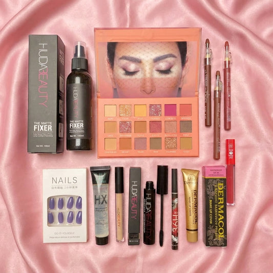 12-Piece Complete Makeup & Beauty Kit