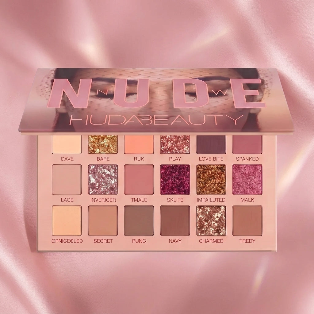 18-Shade Nude Eyeshadow