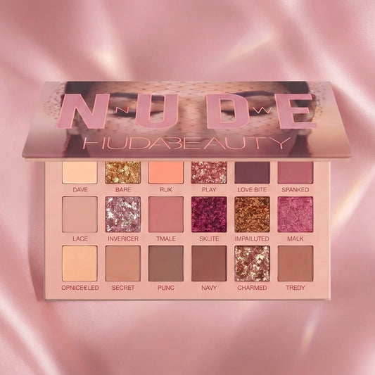 18-Shade Nude Eyeshadow